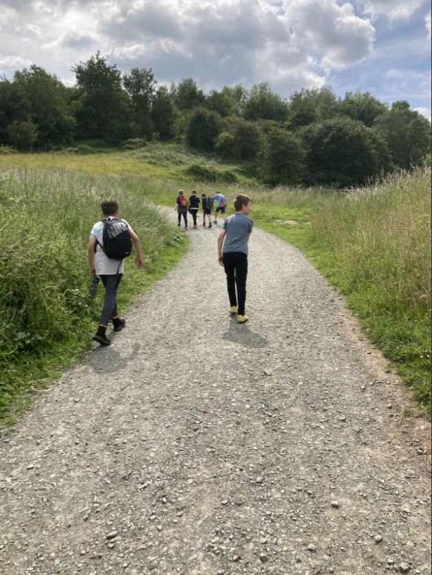 Outward Bound hiking